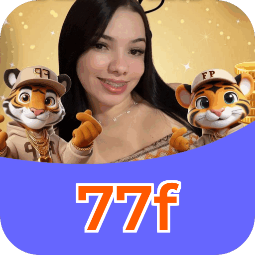 Interface do aplicativo 77f mostrando jogos disponíveis no iOS e Android